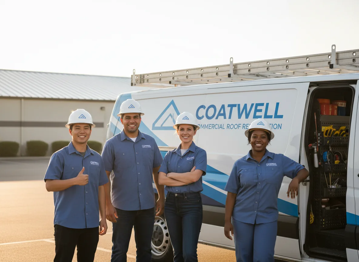 Commercial roof coating company in Swink, CO